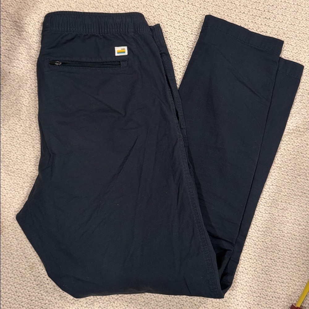 VUORI ATHLETIC MENS PANTS XL  Navy Blue - Picture 11 of 13